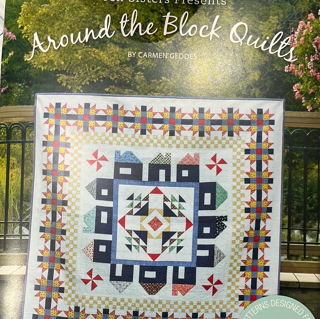 Around the Block Quilts by Tensisters